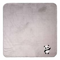 Manta Soft de Microfibra Bordada para Bebê 85 cm x 1,00 m Bublim