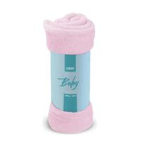 Manta Soft De Microfibra Para Bebês 90x110cm - Rosa Manta Soft De Microfibra Para Bebês 90x110cm - Rosa
