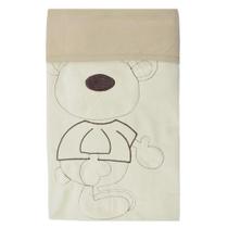 Manta Soft Dupla Face - Ursinho Bege - Zip Toys - Zippy Toys