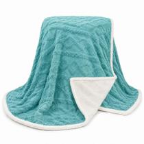 Manta Soft Jacquard Glamour 2,10m x 1,90m Tiffany Manta Soft Jacquard Glamour 2,10m x 1,90m Tiffany