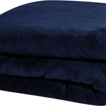 Manta Soft King 1 Peça Fleece To Decorando 100% Poliéster - Marinho