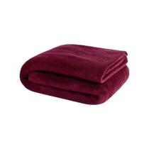 Manta Soft King 1 Peça Fleece To Decorando 100% Poliéster - Vinho