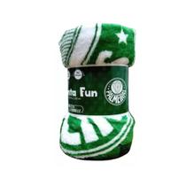 Manta Soft Palmeiras / Corinthians / São Paulo Solteiro Jolitex-Original Licenciado Macio presente