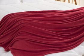 Manta Soft Queen Size Vermelha - Deccoralle