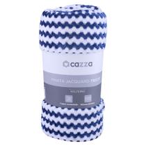 Manta Solteiro 150x200cm Jaquard Tricot Cazza Manta Solteiro 150x200cm Jaquard Tricot Cazza