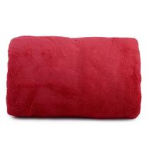 Manta Solteiro Corttex Home Design 200F Vermelha - 70074