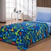 Manta solteiro flannel infantil estampada Manta solteiro flannel infantil estampada