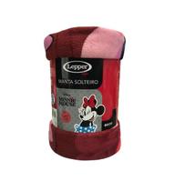 Manta Solteiro Fleece 150x220 Lepper 200g/m² Minnie Manta Solteiro Fleece 150x220 Lepper 200g/m² Minnie