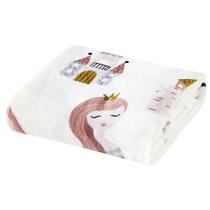 Manta Solteiro Infantil Bouti Kids Flannel Microfibra 1 Peça - Little Princess - Flanel 100% poliester Manta Solteiro Infantil Bouti Kids Flannel Microfibra 1 Peça - Little Princess - Flanel 100% poliester