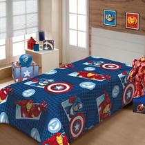 Manta Solteiro Soft Vingadores Royal