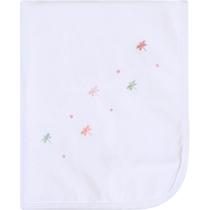 Manta Suedine Bordados Papi com Malha Forrada 1,0m x 80cm Manta Suedine Bordados Papi com Malha Forrada 1,0m x 80cm
