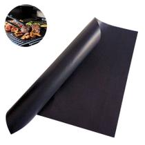 Manta tapete de teflon para churrasqueira grill 40cm preto Manta tapete de teflon para churrasqueira grill 40cm preto