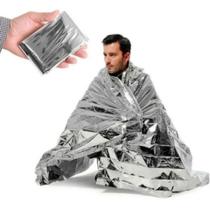 Manta termica metalizada 2,10 x 1,40 adulto - marimar