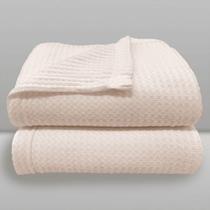 Manta Termocelular Cubes Bege - Laço Bebê Manta Termocelular Cubes Bege - Laço Bebê