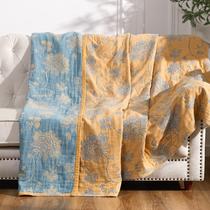 Manta Throw Blanket Jinchan Boho 100% algodão Muslin Twin 150x200cm