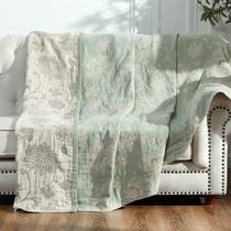 Manta Throw Blanket Jinchan Boho 100% algodão Muslin Twin 60x80cm