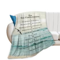 Manta Tijuboni Christian Bible 10 Mandamentos 50x40cm