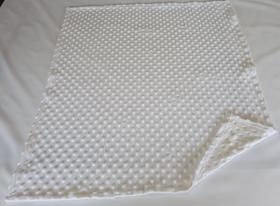 Manta Toda branca Batizado Pipoquinha inverno meia estação 1m x 75 Soft Plush Manta Toda branca Batizado Pipoquinha inverno meia estação 1m x 75 Soft Plush