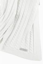 Manta Tricô Bebê Trançada Carlan