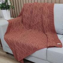 Manta Trico Decorativa Sofa 120x150cm Usufruto Tricot cod001