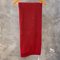 Manta Tricot Básica Vermelho