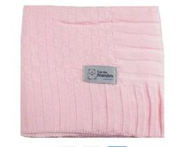 Manta Tricot Da Cia Do Neném Rosa Manta Tricot Da Cia Do Neném Rosa