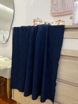 Manta Tricot Veneza Saída Maternidade Bebê Recém Nascido