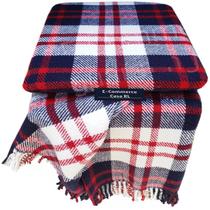 Manta Xadrez Casal Augusta Modelo Parahyba Premium