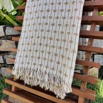 Manta Xale Casal Algodão Decorativa 250x180 Mandacaru