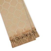 Manta Xale de Sofá e Cama Jacquard Colmeia Decorativa