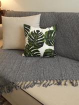 Manta Xale para sofá e cama 2,70x2,20m PRETO MESCLA tear artesanal decorativa protetora gigante Manta Xale para sofá e cama 2,70x2,20m PRETO MESCLA tear artesanal decorativa protetora gigante