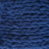 Manta Yarn Bernat Super Bulky 150g azul marinho 100% poliéster