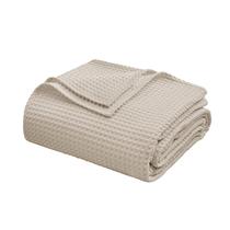 Manta Zaizaihome 100% Algodão Egípcio com Textura Waffle 229x229 cm