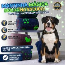 Mantas Pet Cobertor Infantil Que Brilha No Escuro Para Cachorros e Gatos Bebe Menina Menino