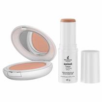 Mantecorp Skincare Episol Color Kit - Stick FPS 50 Claro + Pó Compacto FPS 50 Tom 2 - Claro Mantecorp Skincare Episol Color Kit - Stick FPS 50 Claro + Pó Compacto FPS 50 Tom 2 - Claro