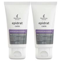 Mantecorp Skincare Kit com 2 Unidades - Hidratante Facial Epidrat Calm - 40g