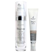 Mantecorp Skincare Kit Creme Ivy C Olhos + Creme Facial Rejuvenescedor Para Pele Madura