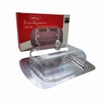 Mantegueira Inox 18X12cm wellmix Mantegueira Inox 18X12cm wellmix