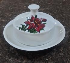 Mantegueira pires 100ml - Porcelana decorada Mantegueira pires 100ml - Porcelana decorada