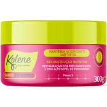 Manteiga Acidificante Kolene Danos Extremos Reconstrução Nutritiva 300g