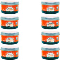 Manteiga Aviação com Sal Lata 200g Kit 8 com Unidades