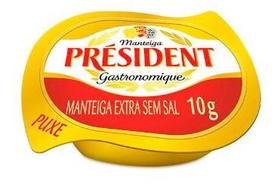 Manteiga Blister Président Sem Sal 48 Blisters De 10g