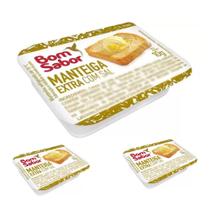 Manteiga Blister Sachê Bom Sabor com Sal Kit 12 unidades