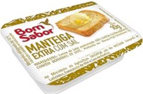 Manteiga BOM SABOR SACHE COM SAL 10g Blister Caixa 144 Un Hotel Pousada Spa