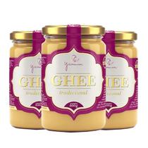 Manteiga Clarificada Ghee Kit com 3 Frascos de 300g - Yamuna