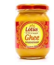 Manteiga Clarificada Lotus Ghee 200g Original Sem Lactose