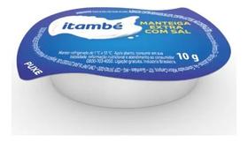 Manteiga com sal itambé blister sachê 48 unidades 10g