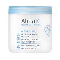 Manteiga corporal ALMA K Nutritive Maxi com minerais do Mar Morto 500 mL Manteiga corporal ALMA K Nutritive Maxi com minerais do Mar Morto 500 mL