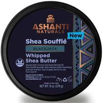 Manteiga corporal Ashanti Naturals perfumada de karité chicoteada 240 ml para homens Manteiga corporal Ashanti Naturals perfumada de karité chicoteada 240 ml para homens
