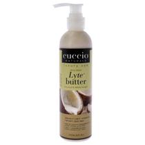 Manteiga corporal Cuccio Naturale Lyte Ultra-Sheer 240 mL de coco